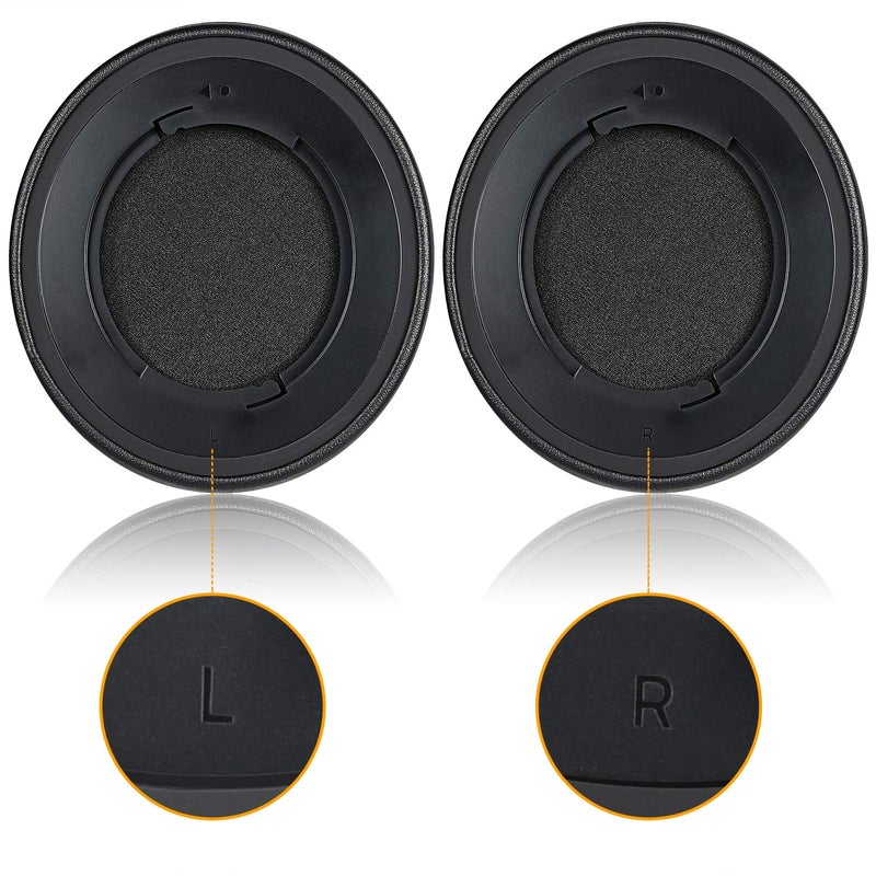Jarmor Kraken Pro V2 - Oval Earpads, JARMOR Replacement Memory Foam Ear Cushion Kit Pad Cover for Razer Kraken Pro V2 - Oval Ear Headphone ONLY â€“ Oval (Black) - Image 4